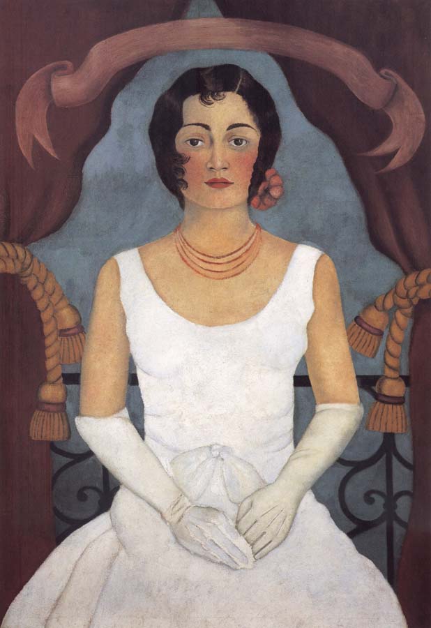 Portrait of a Woman in White